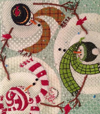 EWE-355 Warm Greetings (Swirly Snowmen)