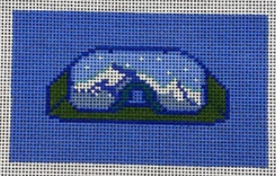 TA1005B Mini Mountain Sound Goggles - Blue