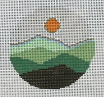 TA905 Sunset Over the Mountains