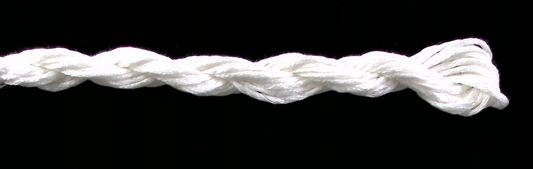 0057 White Soie Cristale