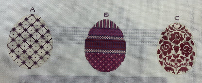 WG12660 3 Egg Omelette for Mary - Rose and Ivory on 18 Mesh