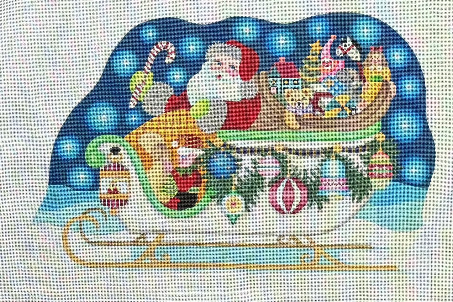 B-335 Large Santa in Sleigh