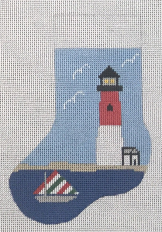 STK100 Lighthouse Mini Stocking