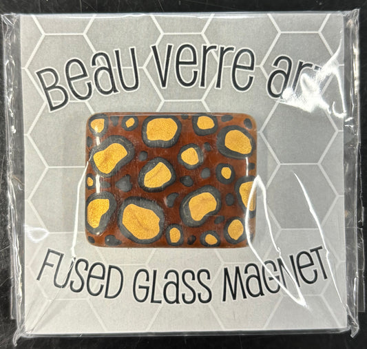 Beau Verre Cheetah Print Needle Minder