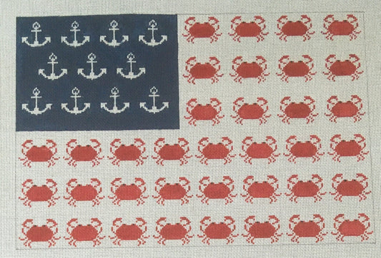 HSN1 Crabs with Anchors Flag