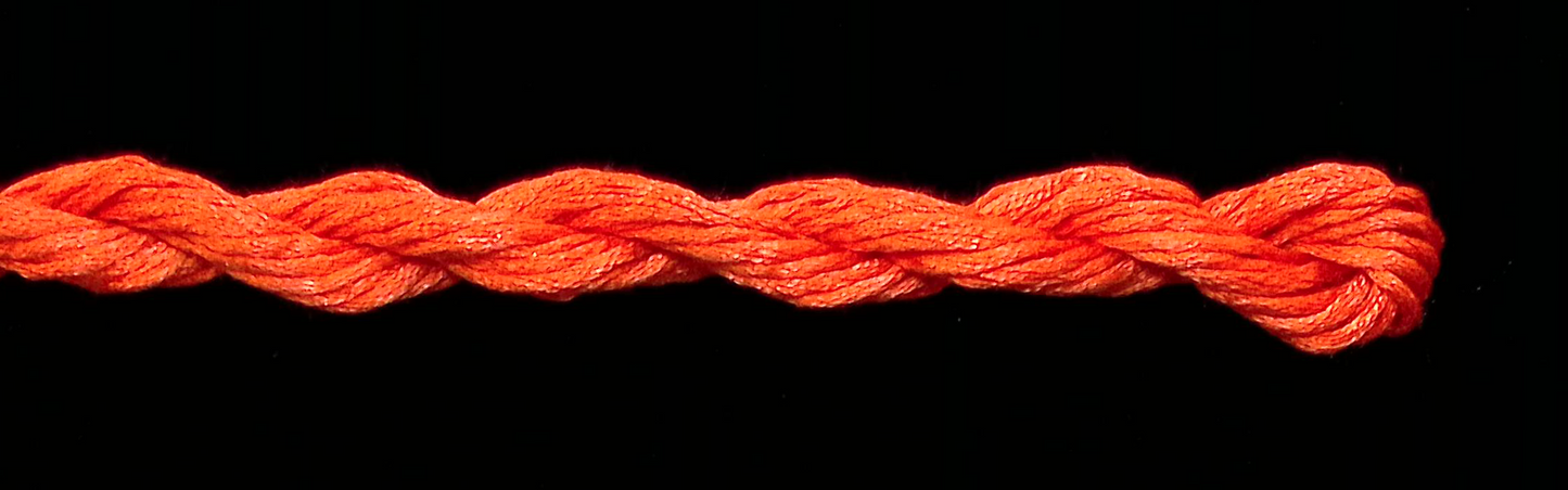 3022 Bright Orange Soie Cristale