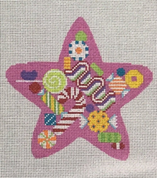 PP525AB Pink Star with Candy