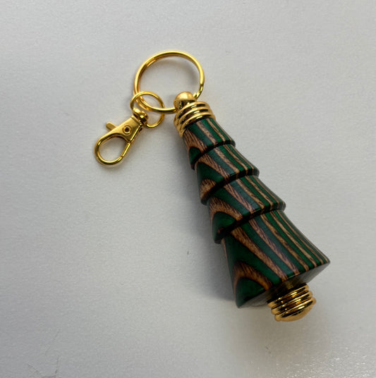 Tree Needle Case - Green and Natural