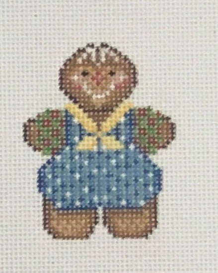 1352C Blue Gingerbread Boy