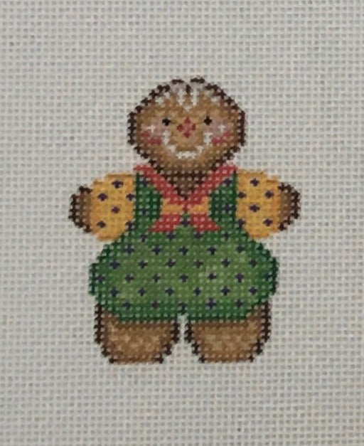 1352D Green Gingerbread Boy