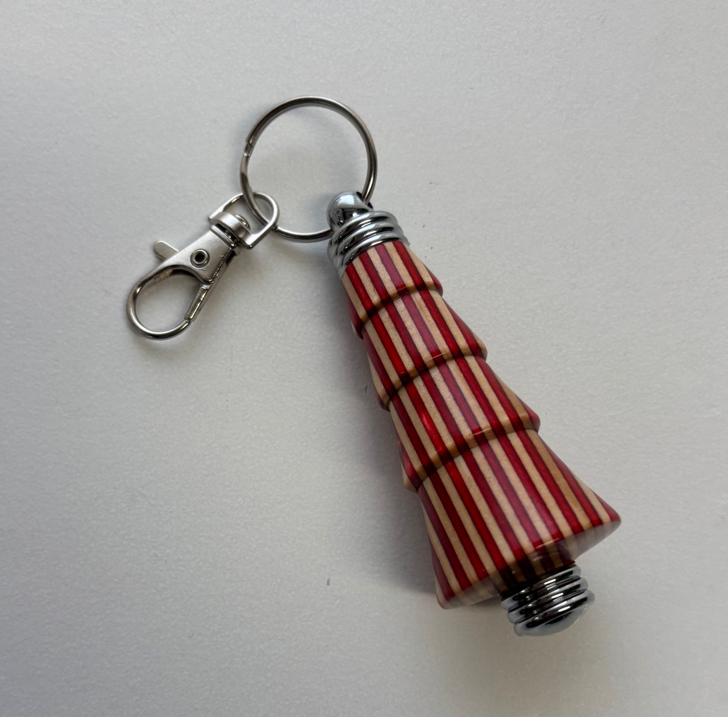 Tree Needle Case - Red and White