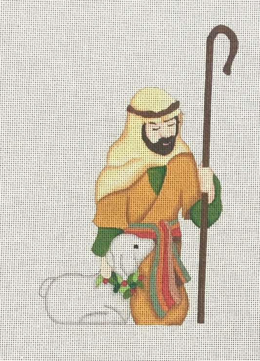 HO1925 Nativity - Small Kneeling Shepherd