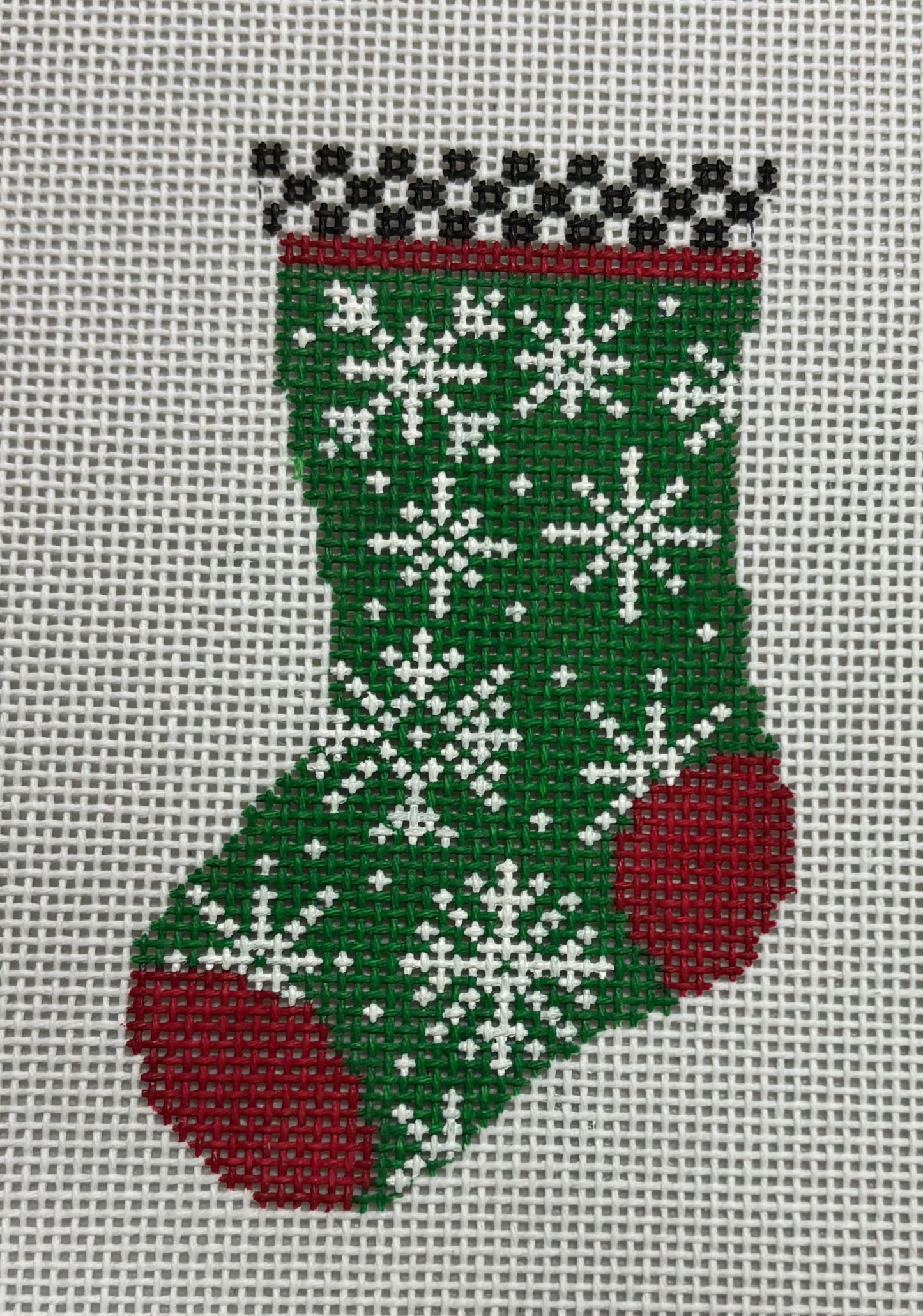 23-309 Snowflake Mini Stocking