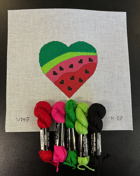 Ready Set Stitch - Watermelon Heart