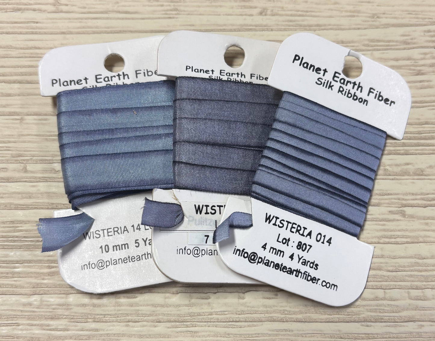 Planet Earth Ribbon - Wisteria