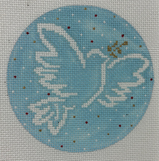 23-330 Blue Dove Ornament