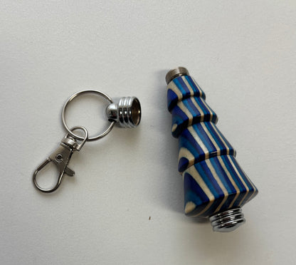 Tree Needle Case - Blue and White