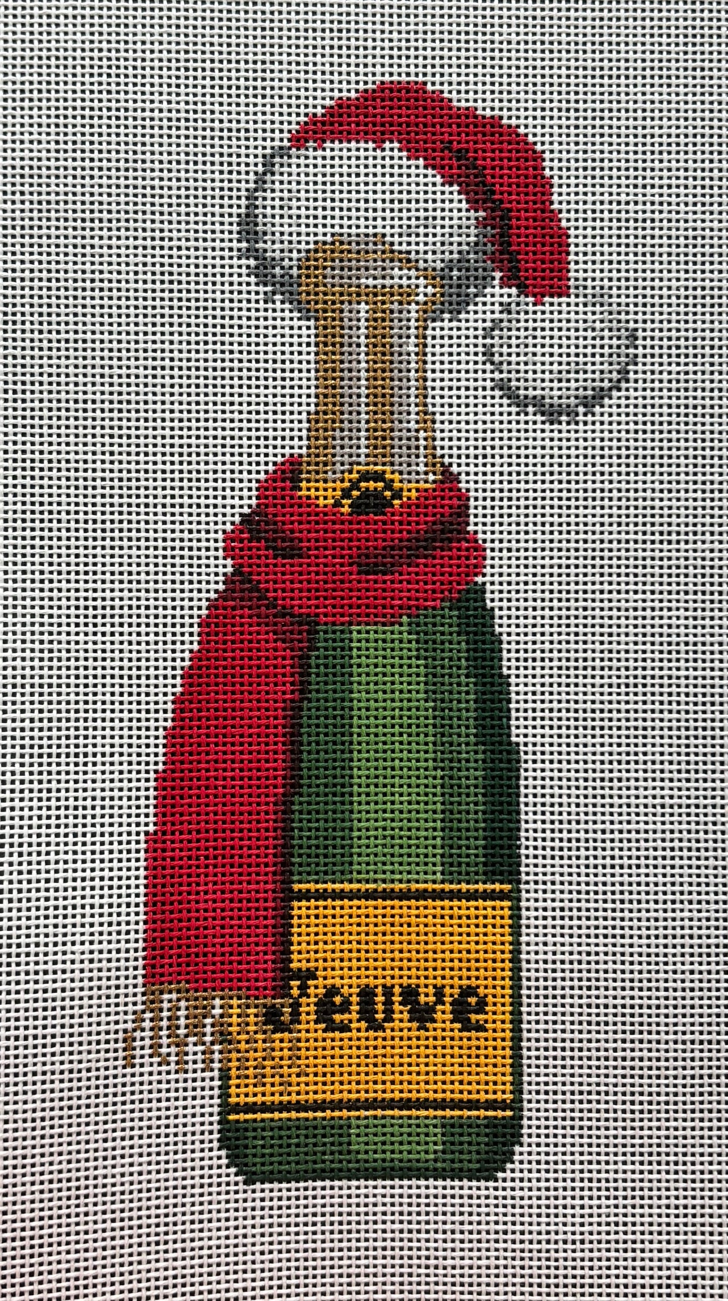 CLV004-SC Santa Claus Veuve Bottle