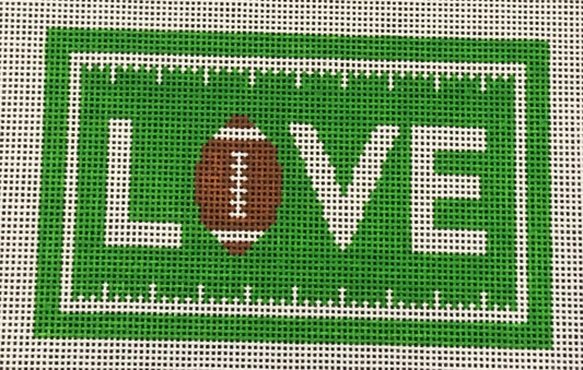 SNS107A LOVE Football - Green