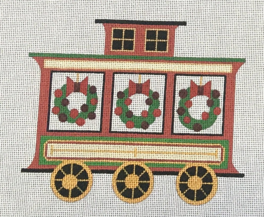 HO434 Christmas Train Caboose
