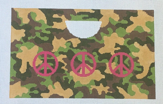 TO168 Peace and Camo Tote