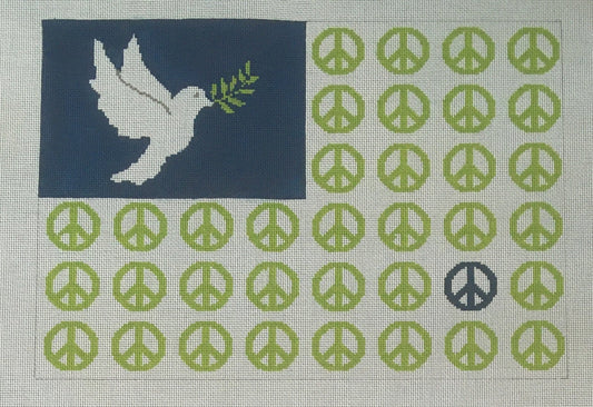 HSN31 Dove and Peace Flag