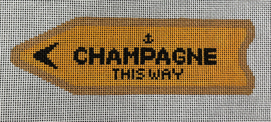 CLV001-O Champagne This Way - Orange