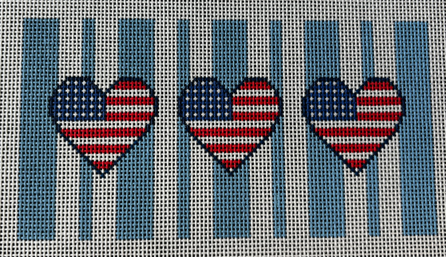 3622-PH Floating Patriotic Hearts