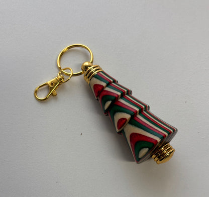 Tree Needle Case - Red, White, and Green