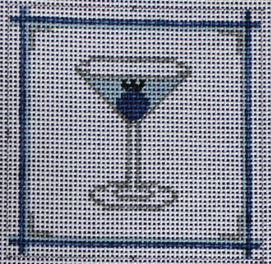 CTR233 Blueberry Martini Coaster