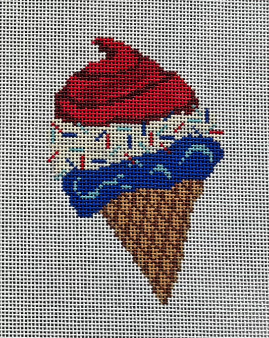 LL-CY-08 Patriotic Ice Cream Cone