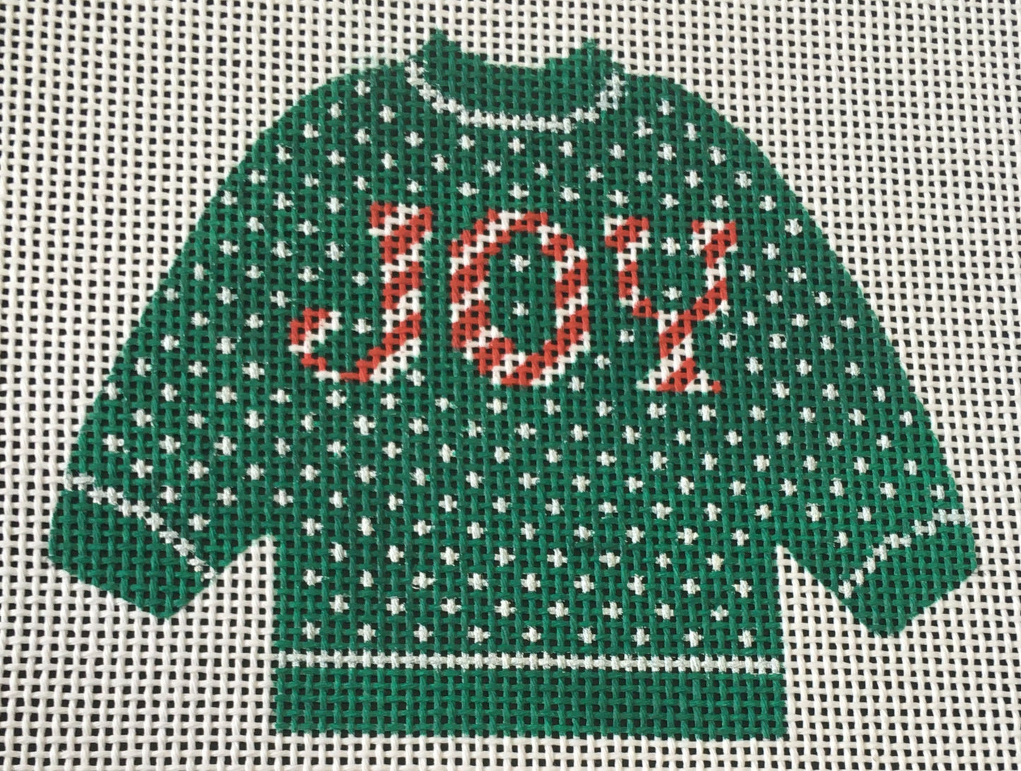 SI1-59 Candy Cane Joy Pullover Sweater