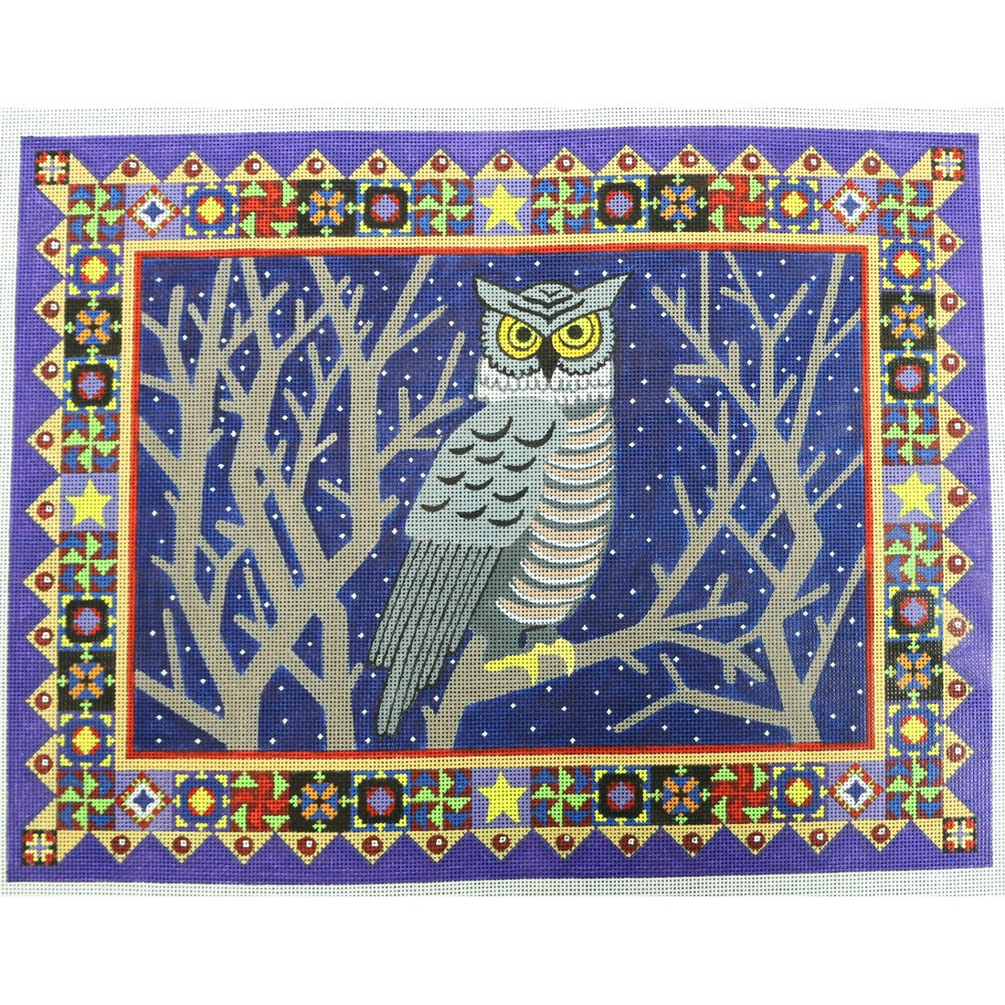 EWE-751 American Quilt Horned Owl