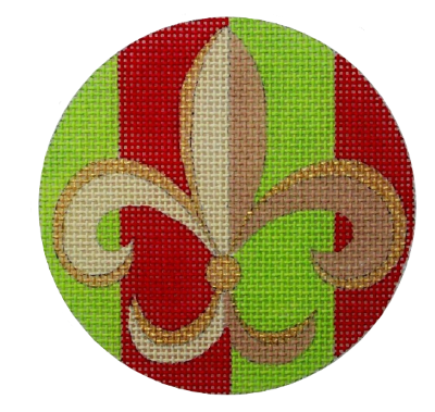 HO654 Fleur De Lis Ornament