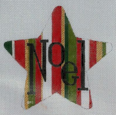 HO792 Red and Green Noel Star