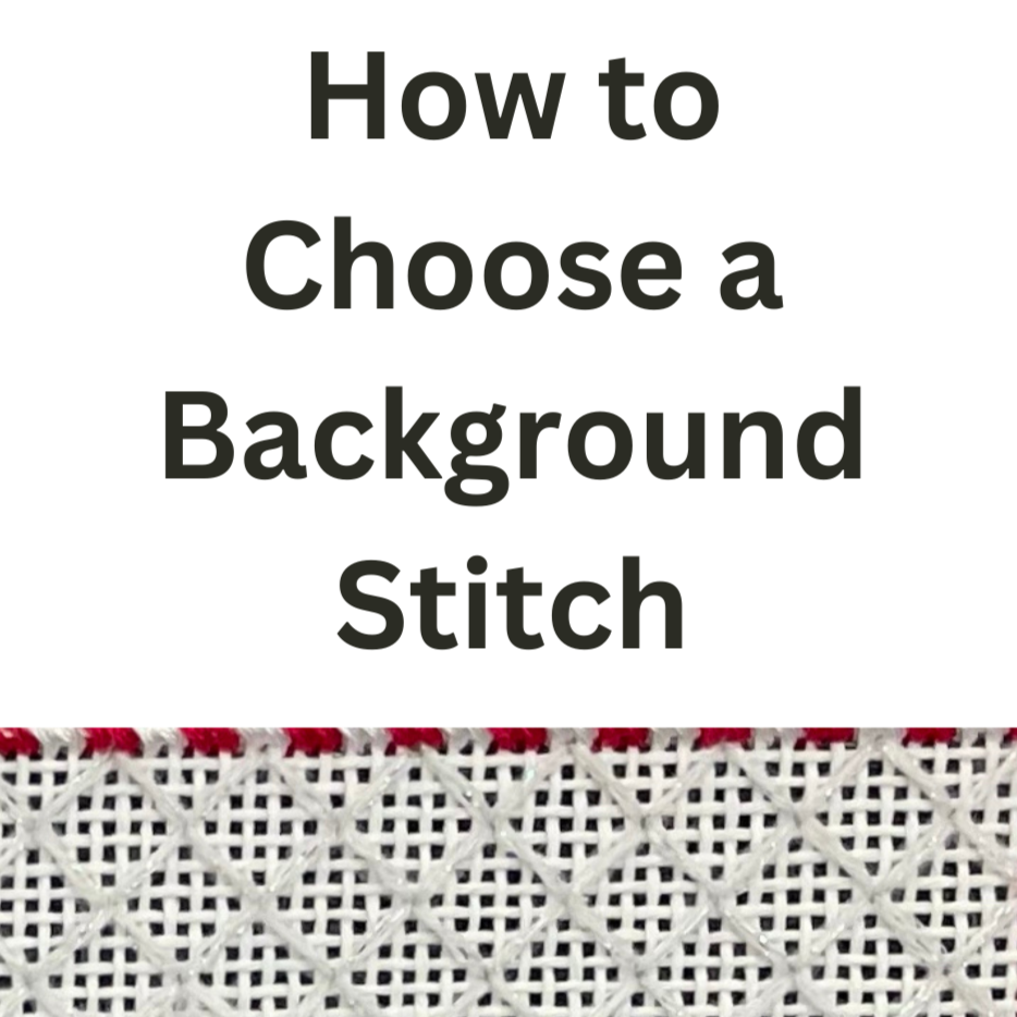 How to Choose a Background Stitch Recorded Class