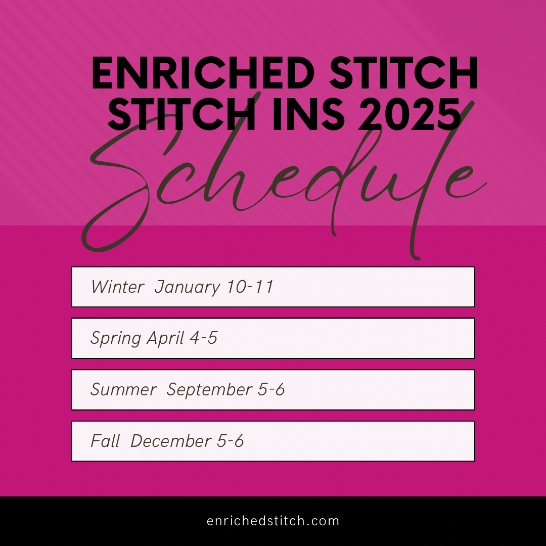 Enriched Stitch 2025 Stitch Ins