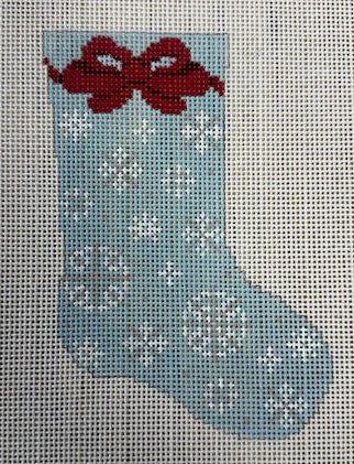 TSS-166 Blue Snowy Stocking