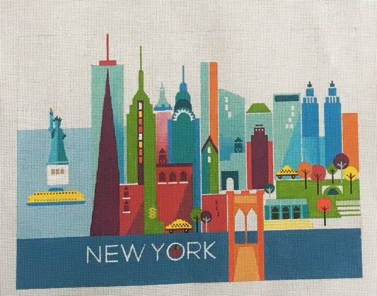 MO-US1 NY-USA Travel Poster