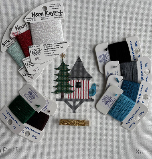 JP-X114 Red Striped Birdhouse