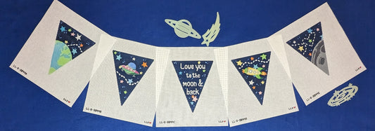 LL-BUN-3844 Moon and Back Garland