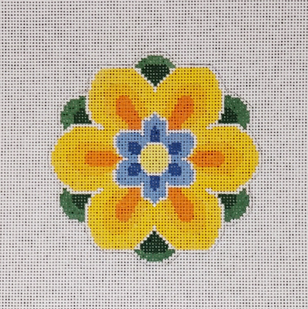 LL-IN-3C Geometric Flower Insert - Yellow