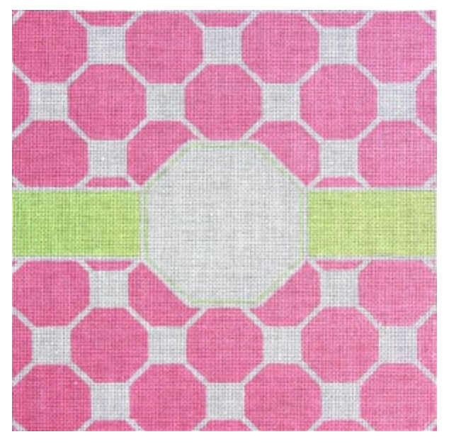 C-435A Pink/Green Hexagon
