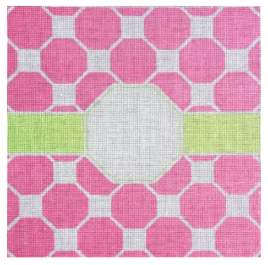 C-435A Pink/Green Hexagon