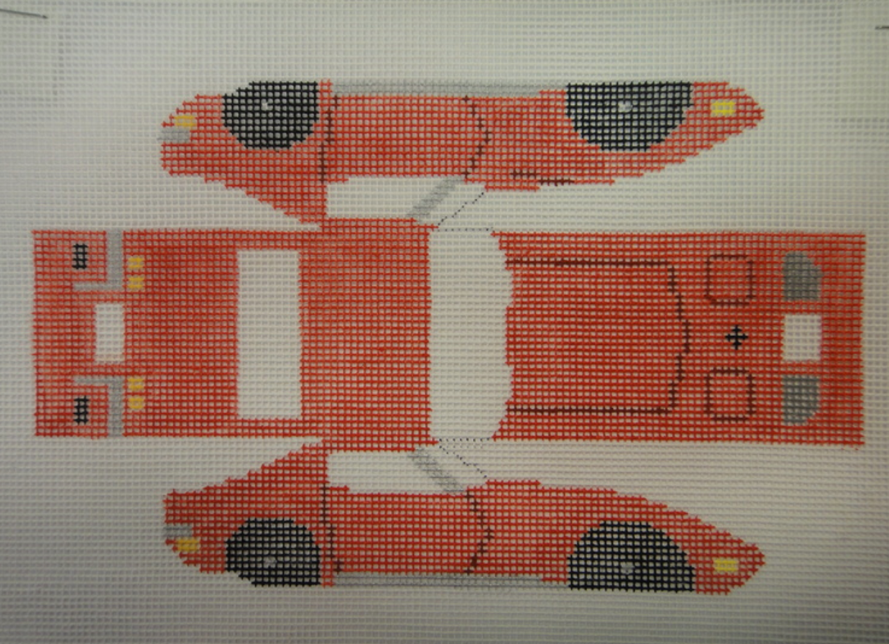 E2M Cool Wheels Red Corvette