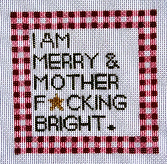 ZS19 Merry And Mother F*  Bright- Mini Gingham