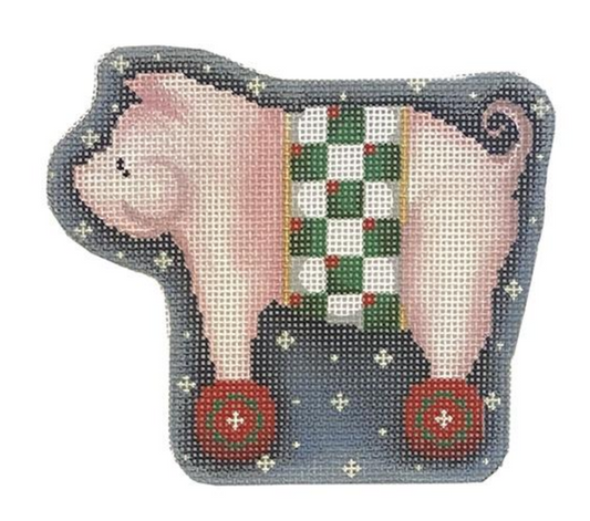 CT2077 Checkered Pig on Wheels