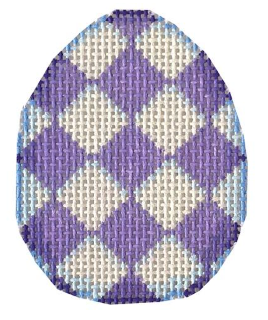 EG613U Purple Harlequin Mini Egg