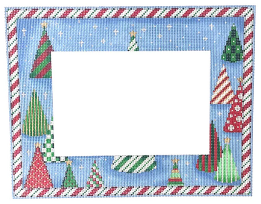 PF272 Trees and Candy Canes Frame