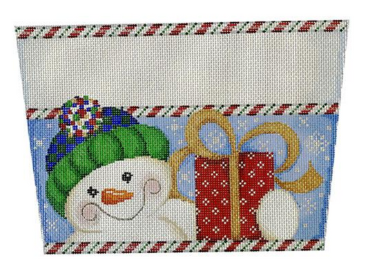 ST834 Snowman with Gift Stocking Cuff